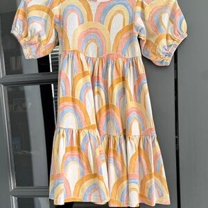 Tea Collection Multicolor Arch Pattern Dress